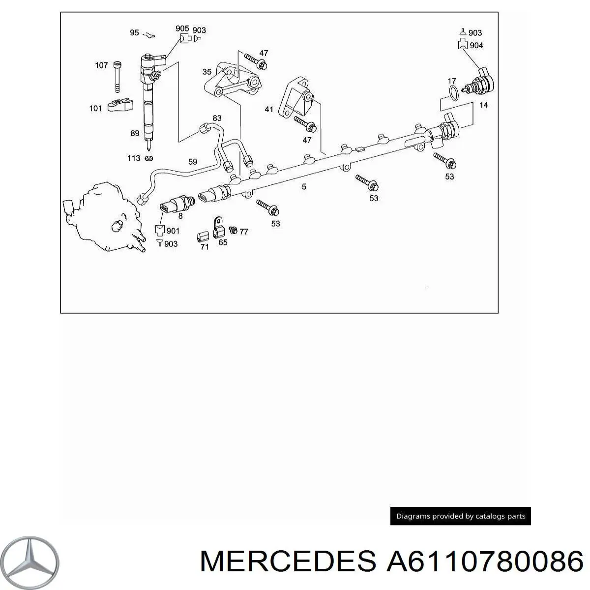 Comprar A6110780086 Mercedes 