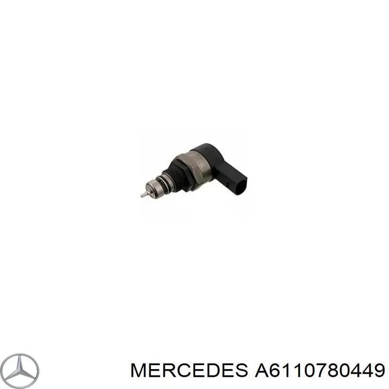 A6110780449 Mercedes regulador de presión de combustible
