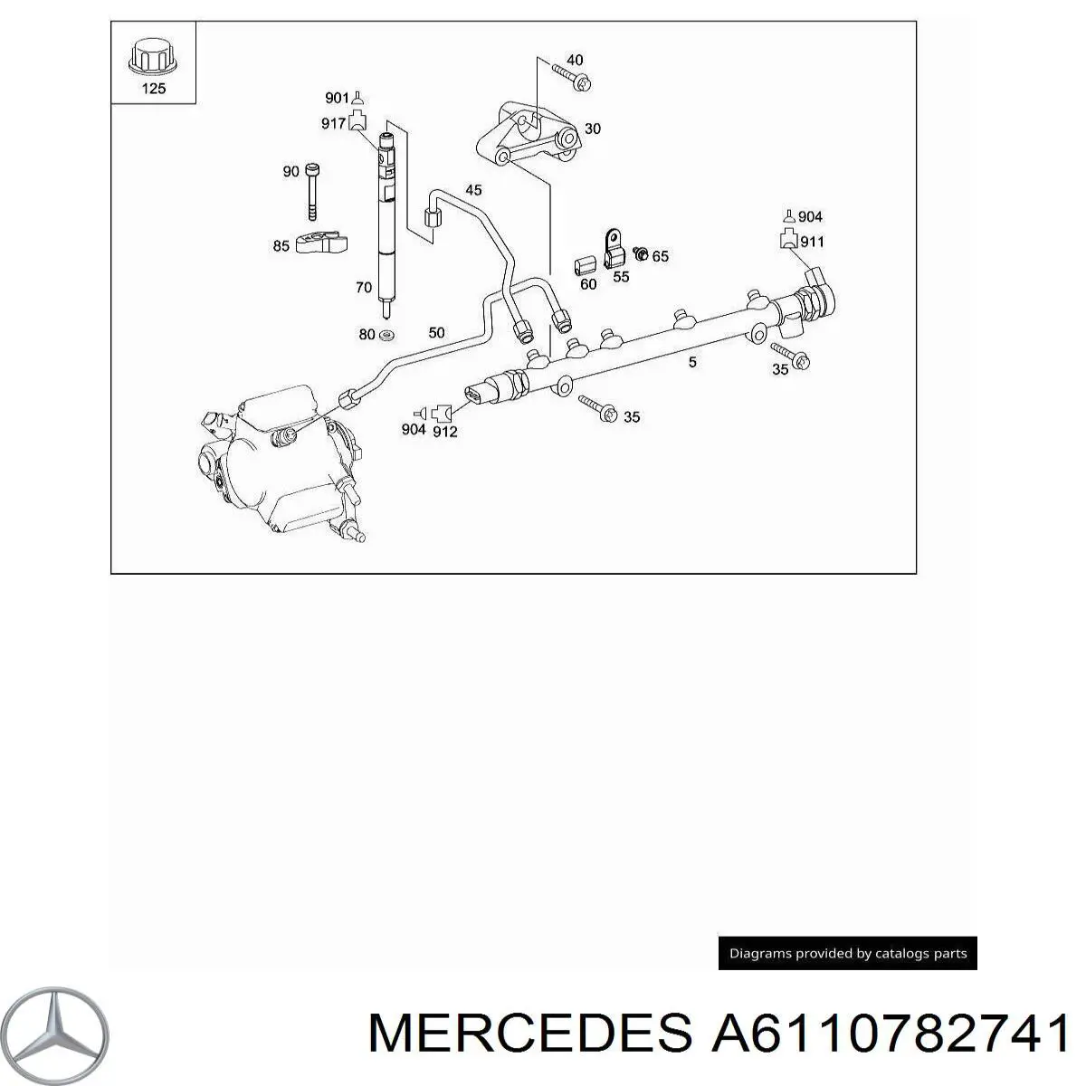 A6110782741 Mercedes