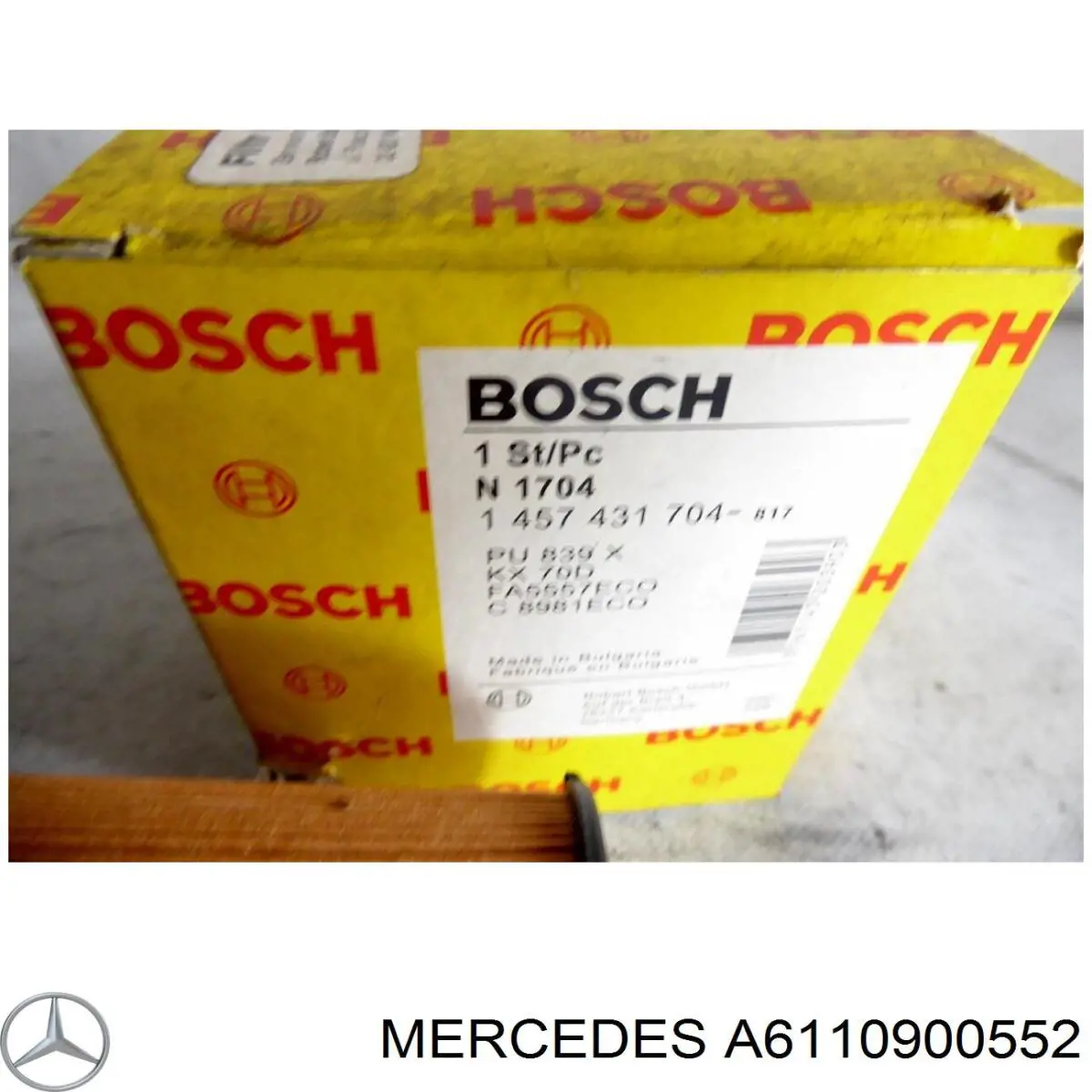 Filtro combustible Mercedes A6110900552 precio, desde 6,14 EUR