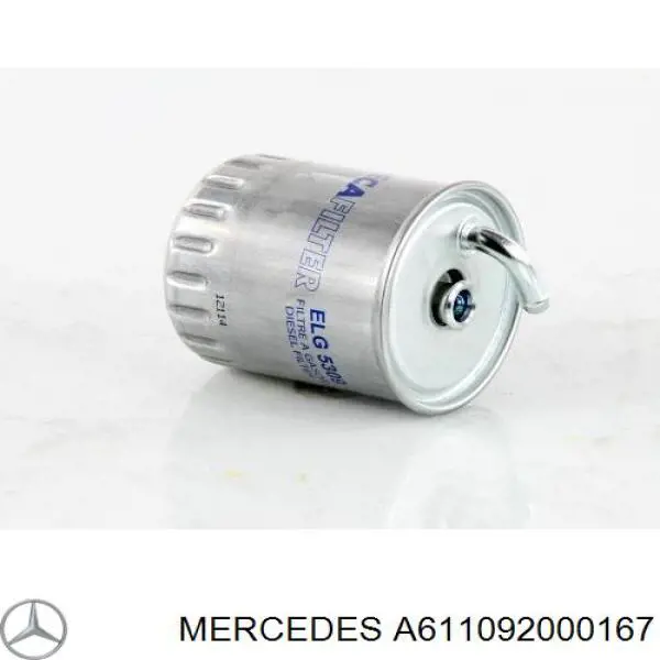 A611092000167 Mercedes filtro de combustible