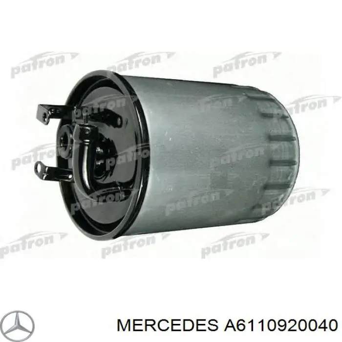 Abrazadera de la carcasa del filtro de combustible para Mercedes C (W203)
