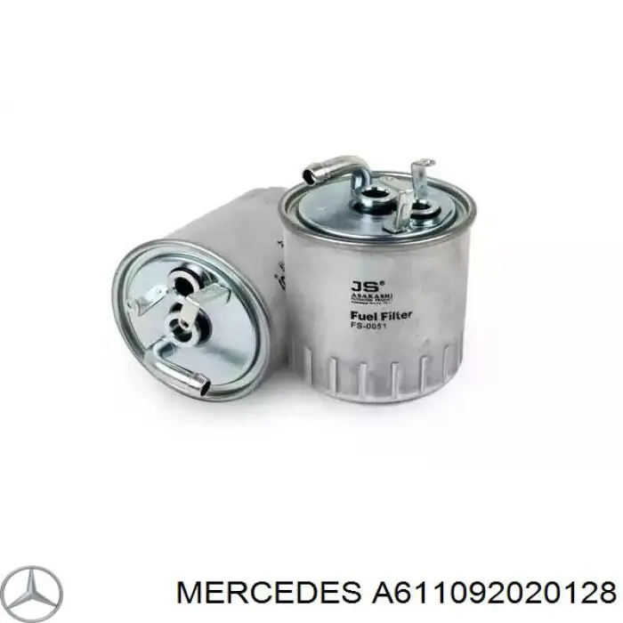 Filtro combustible Mercedes A611092020128 precio, desde 12,90 EUR