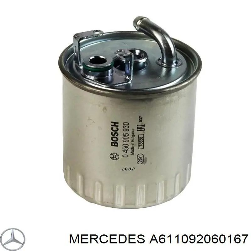 A611092060167 Mercedes filtro combustible
