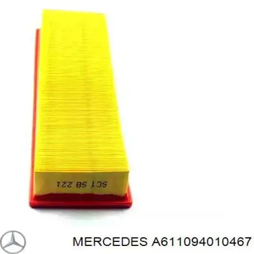 A611094010467 Mercedes filtro de aire