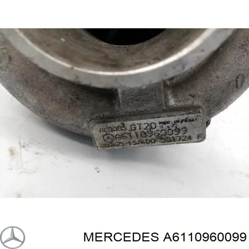 A611096109980 Mercedes turbocompresor