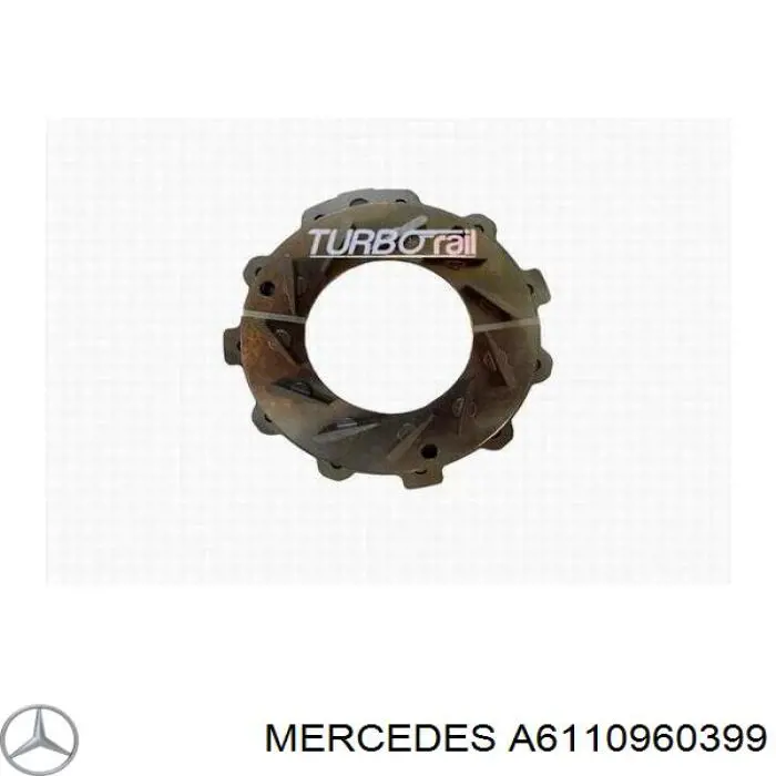 A6110960399 Mercedes turbocompresor