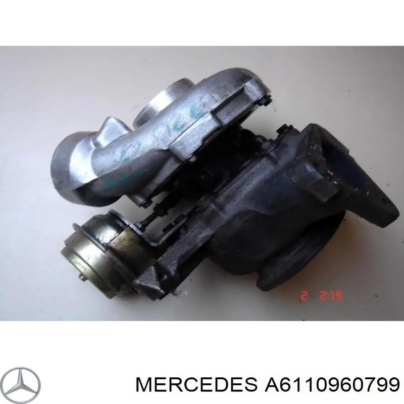 A6110960799 Mercedes turbocompresor
