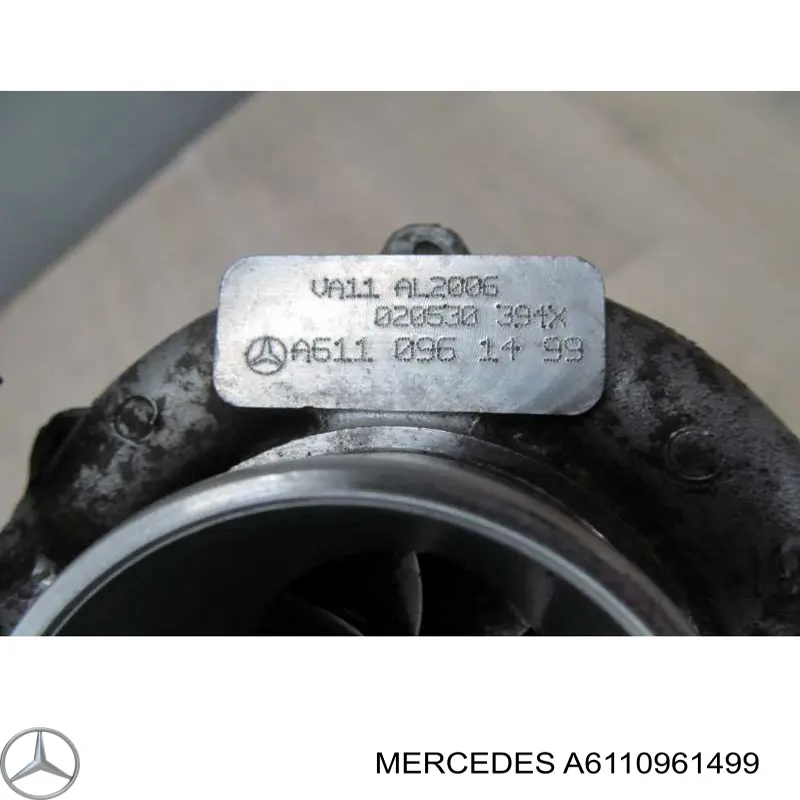 A6110961499 Mercedes Turbo para motor