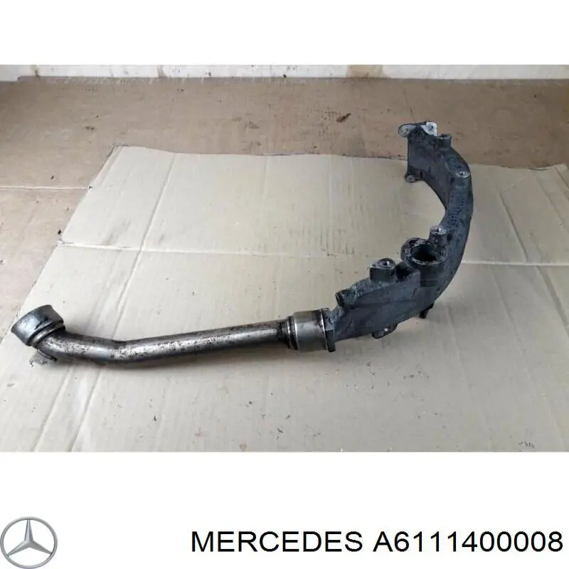 Tubo del sistema de recirculación de gases de escape EGR Mercedes A6111400008 precio, desde 458,58 EUR