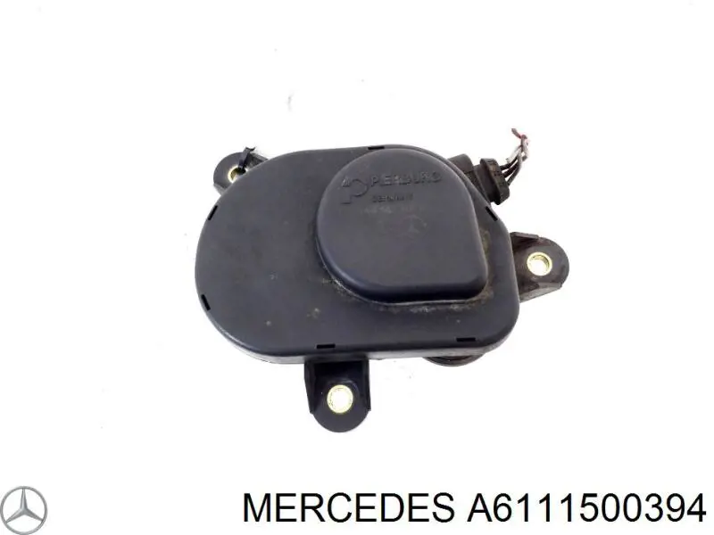 Válvula (actuador) del accionamiento de las mariposas del colector de admisión 6111500694 Mercedes