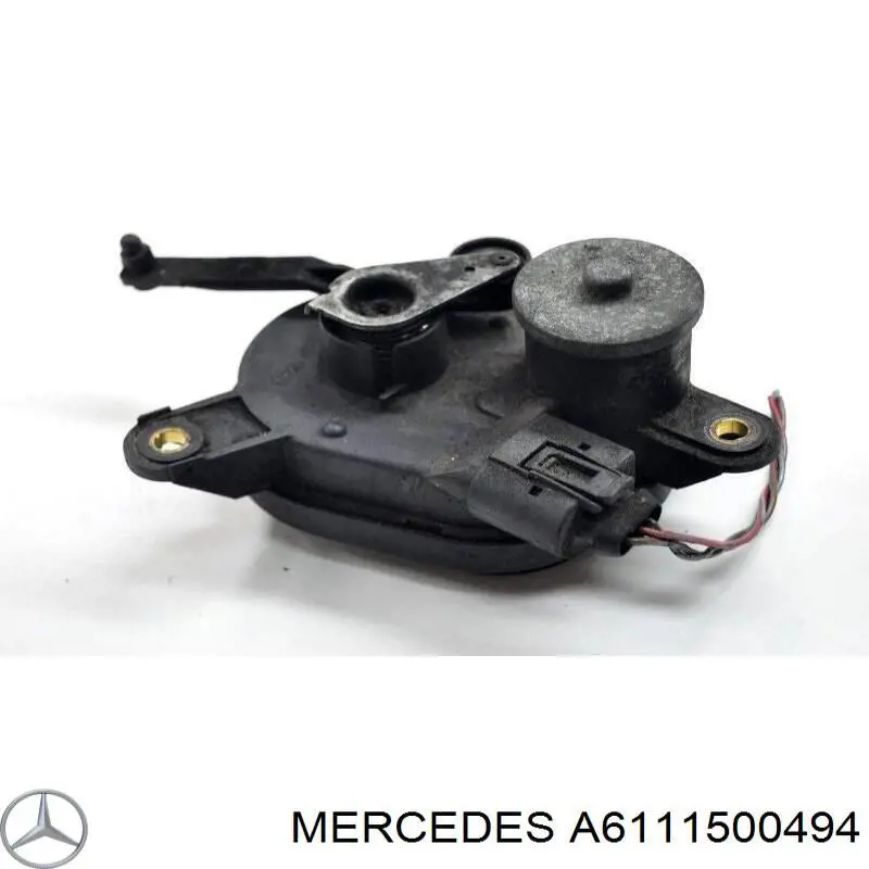 A6111500494 Mercedes válvula (actuador de aleta del colector de admisión)