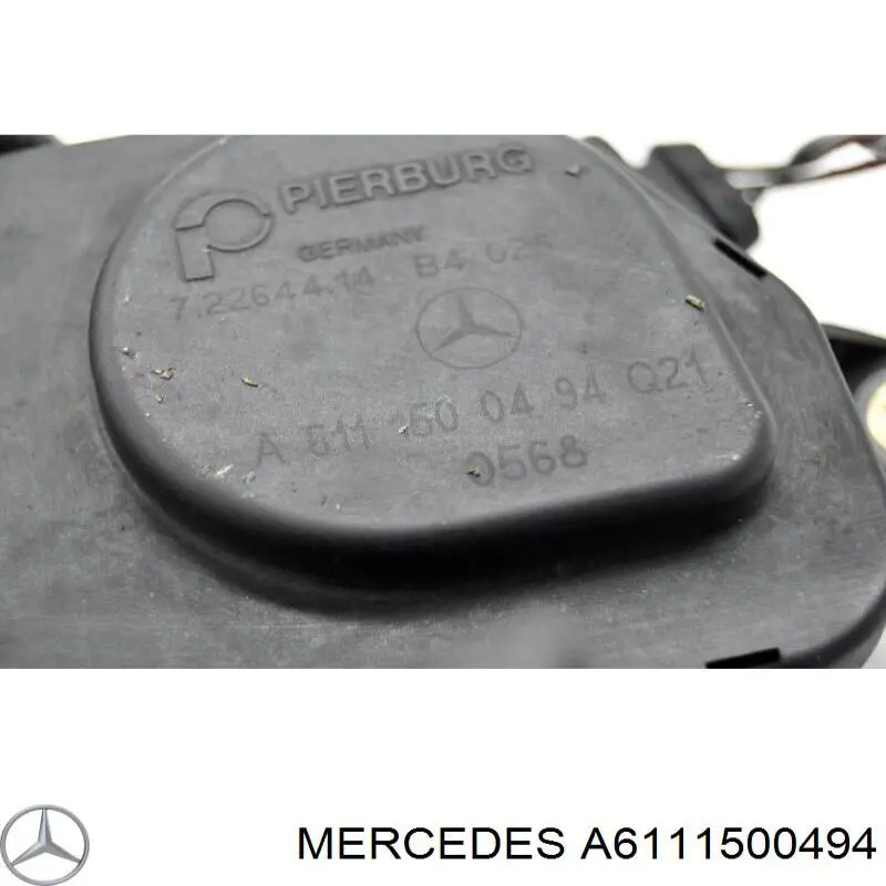 Válvula (actuador) del accionamiento de las mariposas del colector de admisión Mercedes A6111500494 precio, desde 152,46 EUR