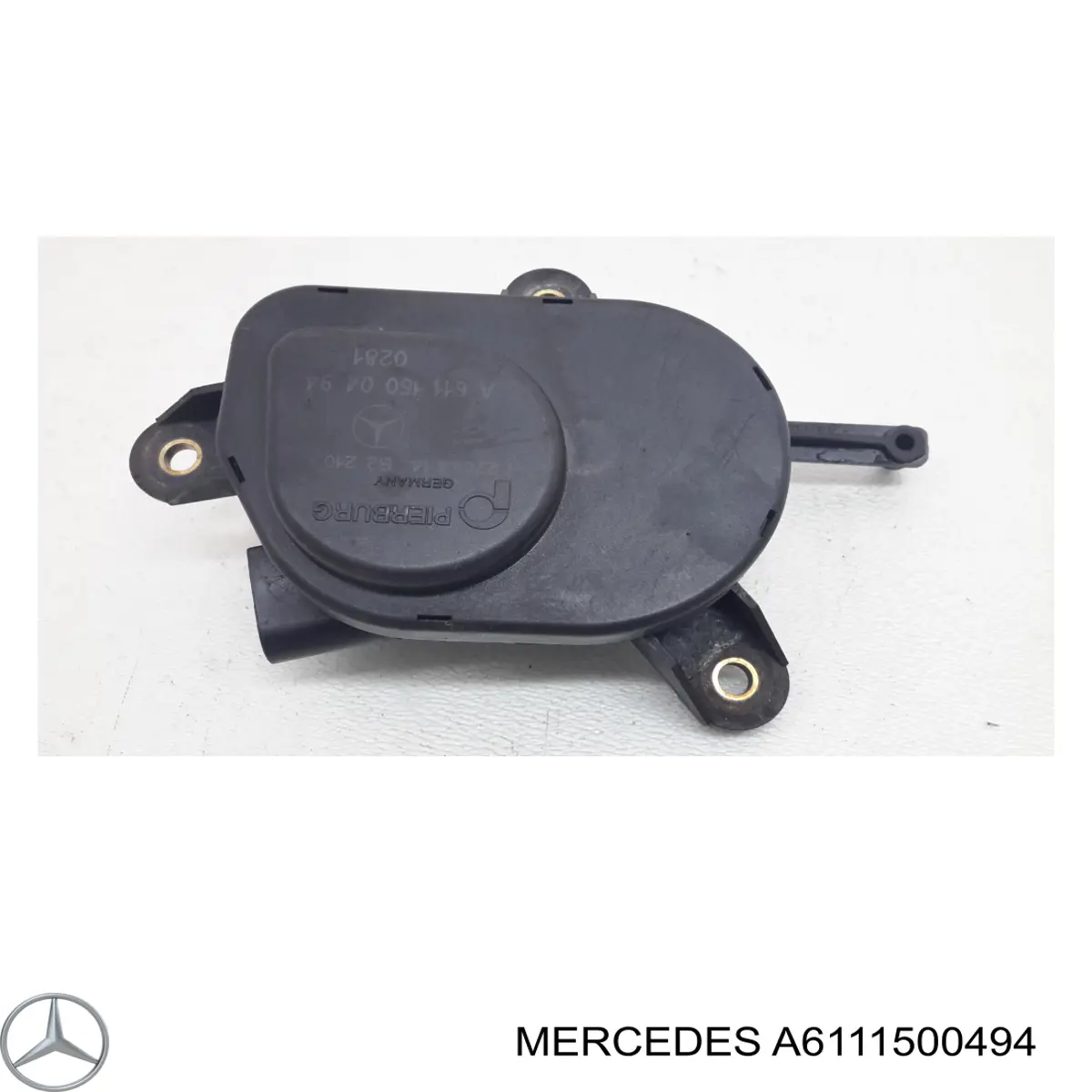 Válvula (actuador) del accionamiento de las mariposas del colector de admisión A6111500494 Mercedes