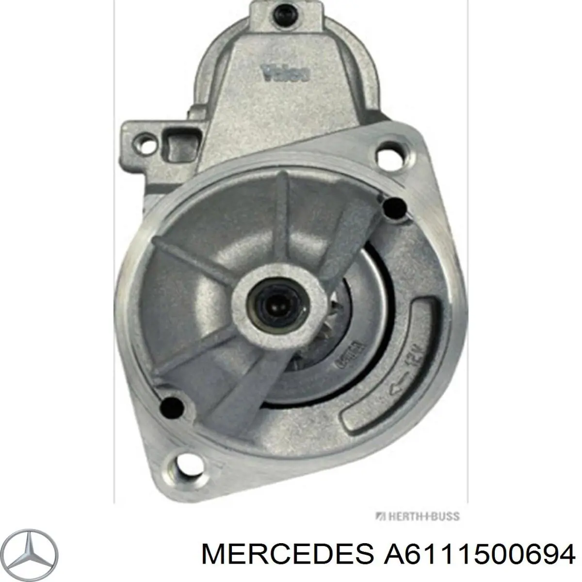 A6111500694 Mercedes válvula (actuador de aleta del colector de admisión)