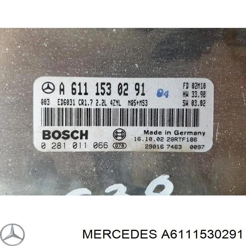 A6111530291 Mercedes