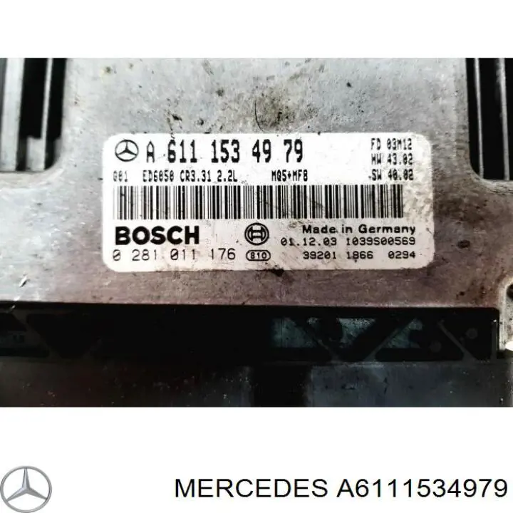 Unidad de control del motor  Mercedes Vito II furgoneta (639) (2003 - 2014) precio, desde 60,50 EUR