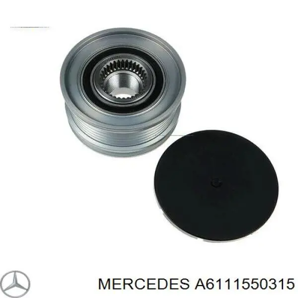 A6111550315 Mercedes polea alternador