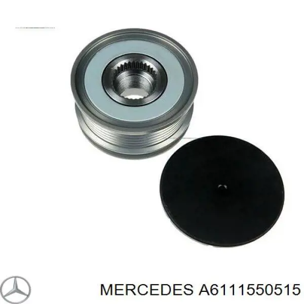 A6111550515 Mercedes polea alternador