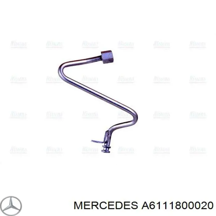 A611180002064 Mercedes tubo (manguera Para El Suministro De Aceite A La Turbina)