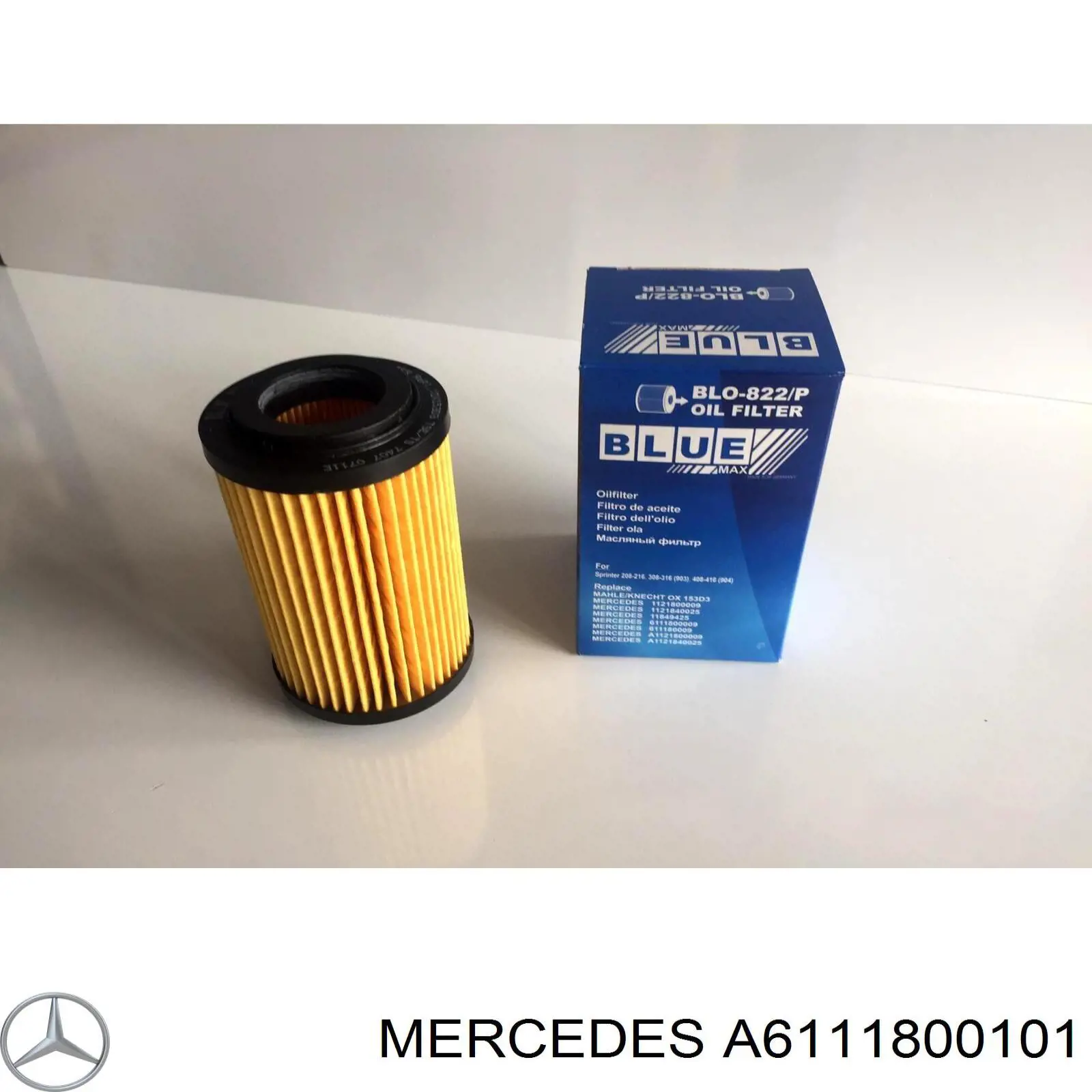 A6111800101 Mercedes bomba de aceite