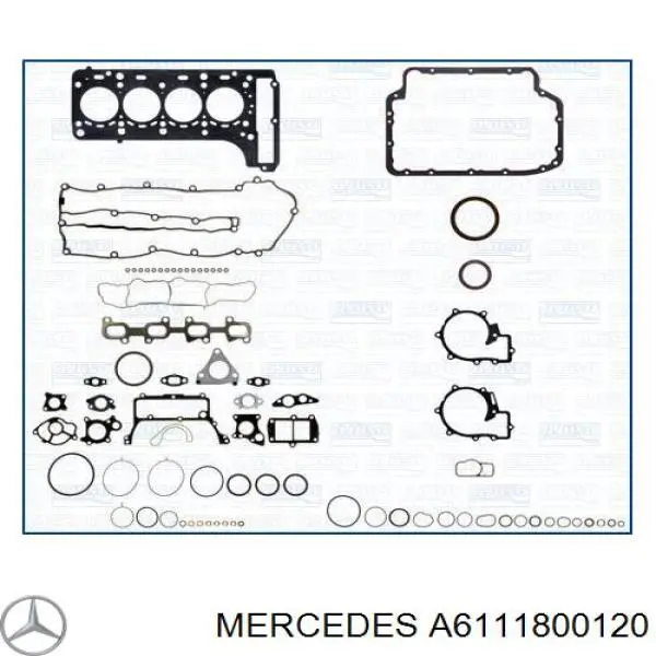 Tubo de suministro de aceite a la turbina Mercedes A6111800120 precio, desde 29,63 EUR