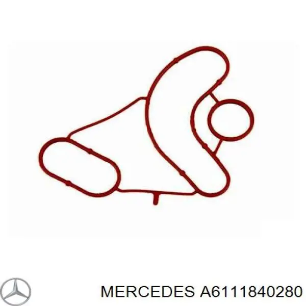 A6111840280 Mercedes junta de radiador de aceite
