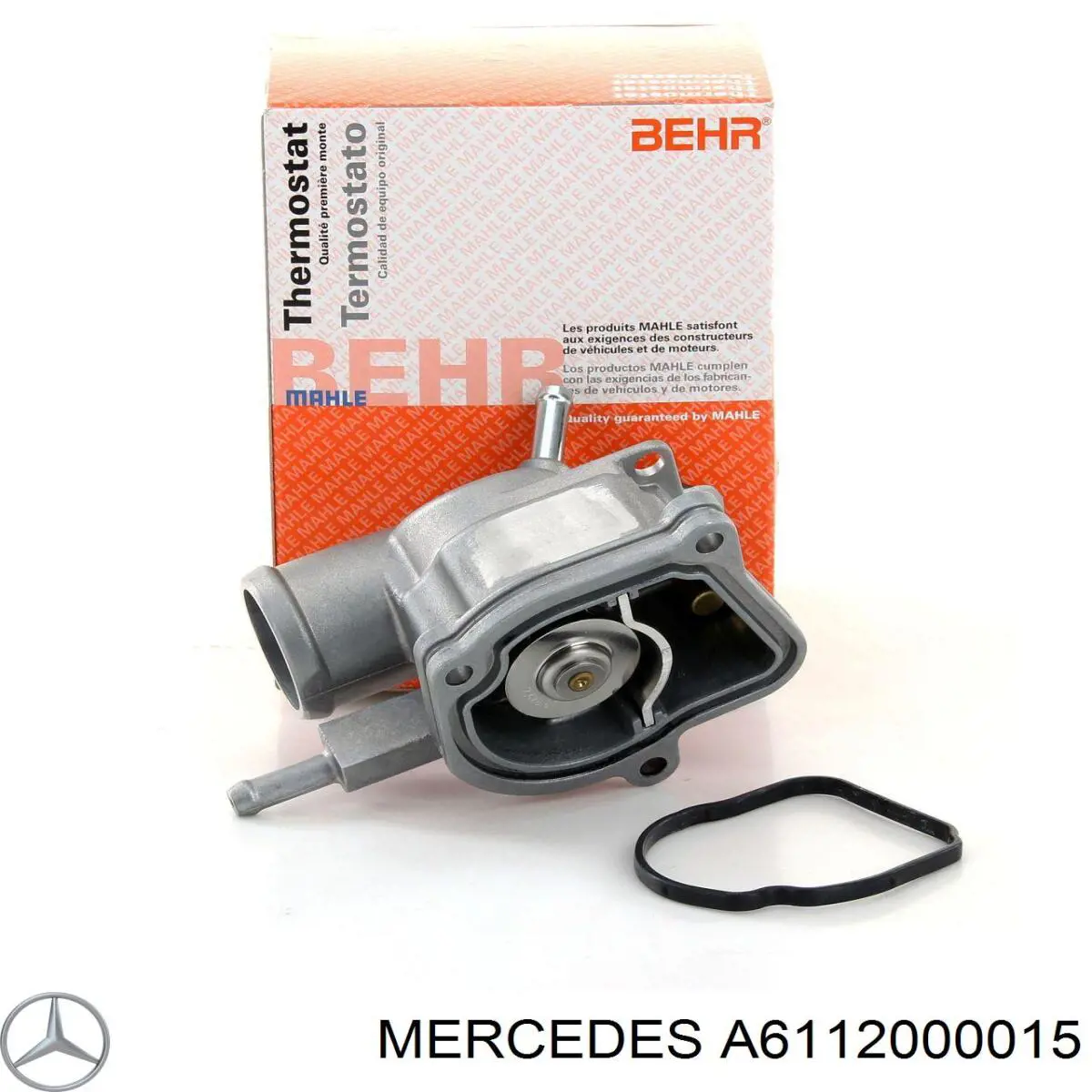 A6112000015 Mercedes termostato, refrigerante