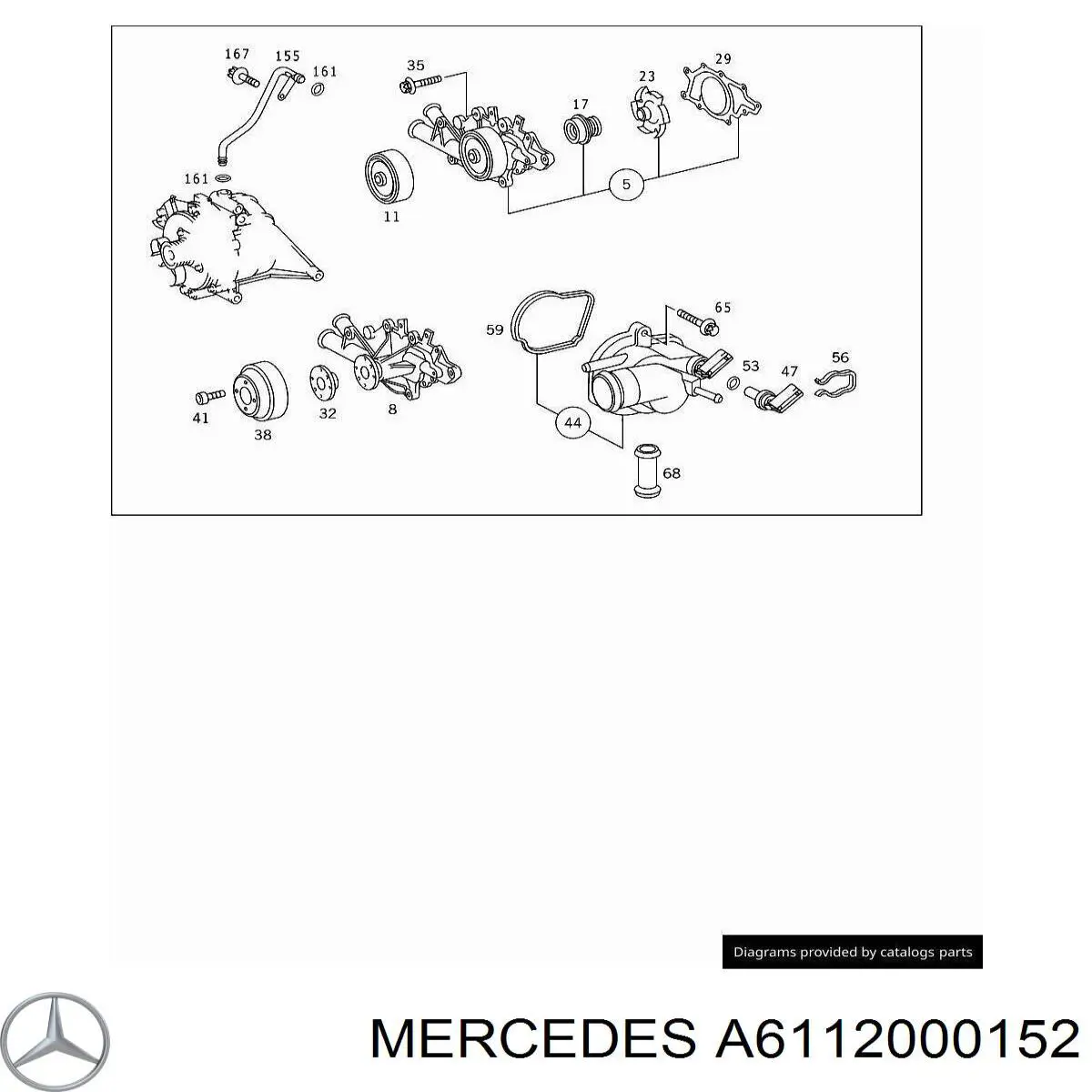 A6112000152 Mercedes