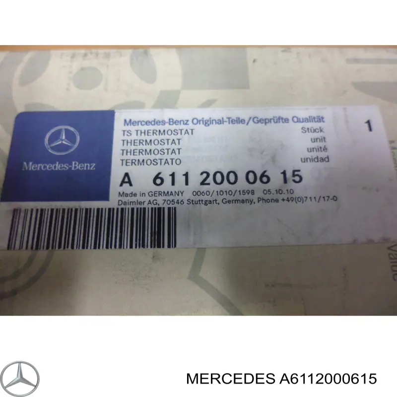 Comprar A6112000615 Mercedes Caja de termostato