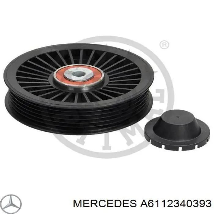 Polea inversión/guía, correa auxiliar servicios Mercedes A6112340393 precio, desde 19,16 EUR