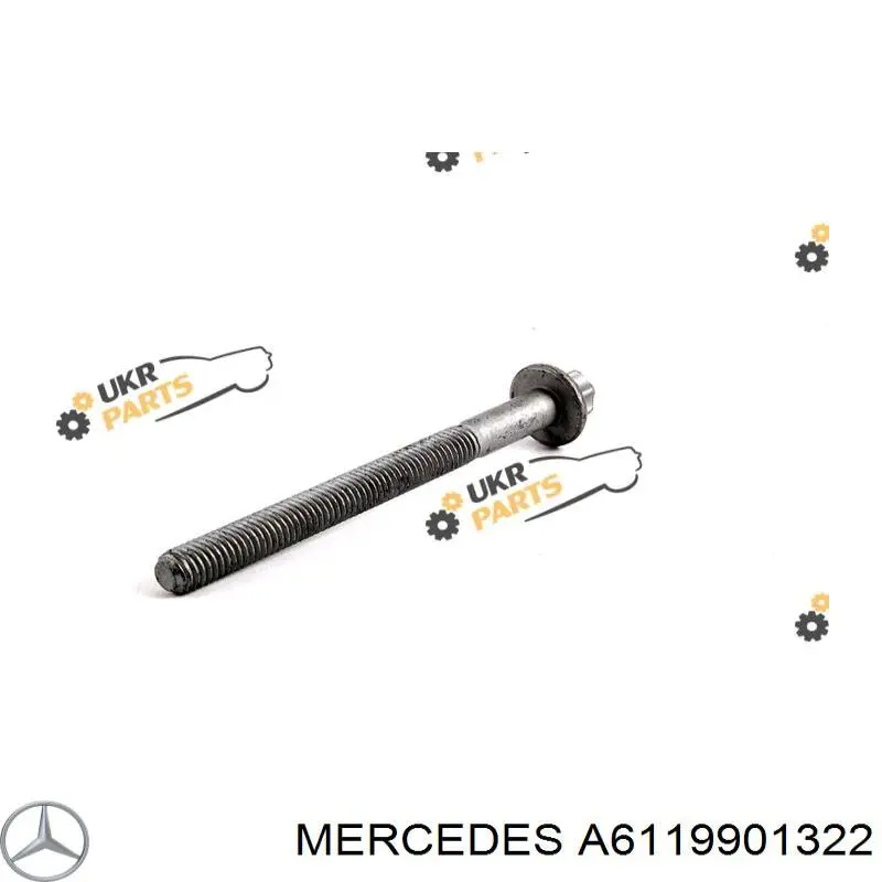6119901022 Mercedes tornillo de culata