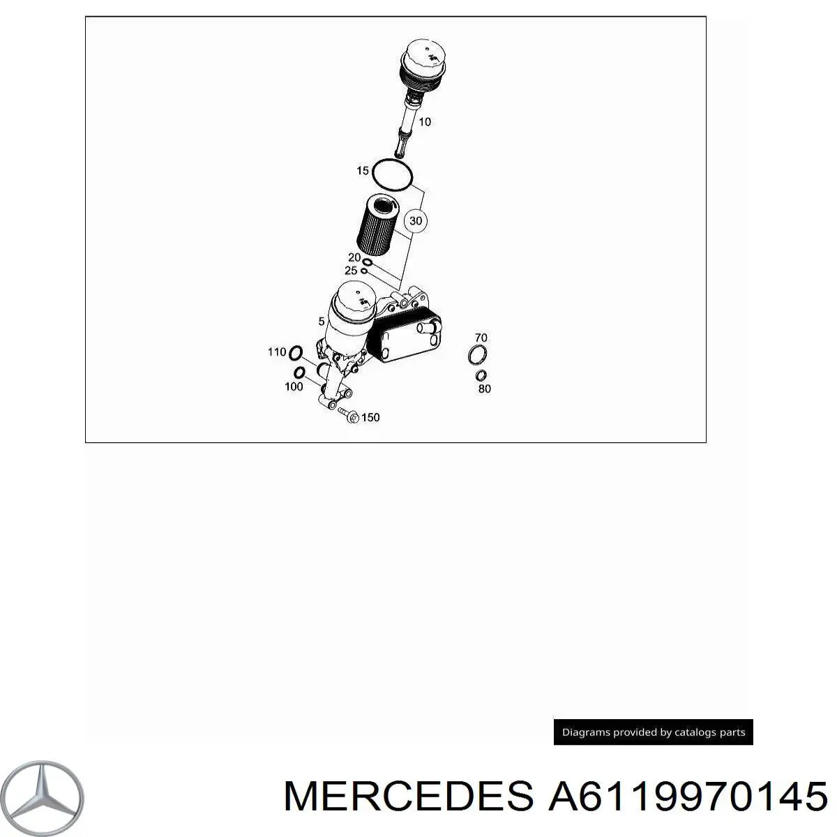 A6119970145 Mercedes