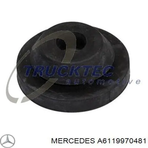 A6119970481 Mercedes soporte, caja filtro de aire