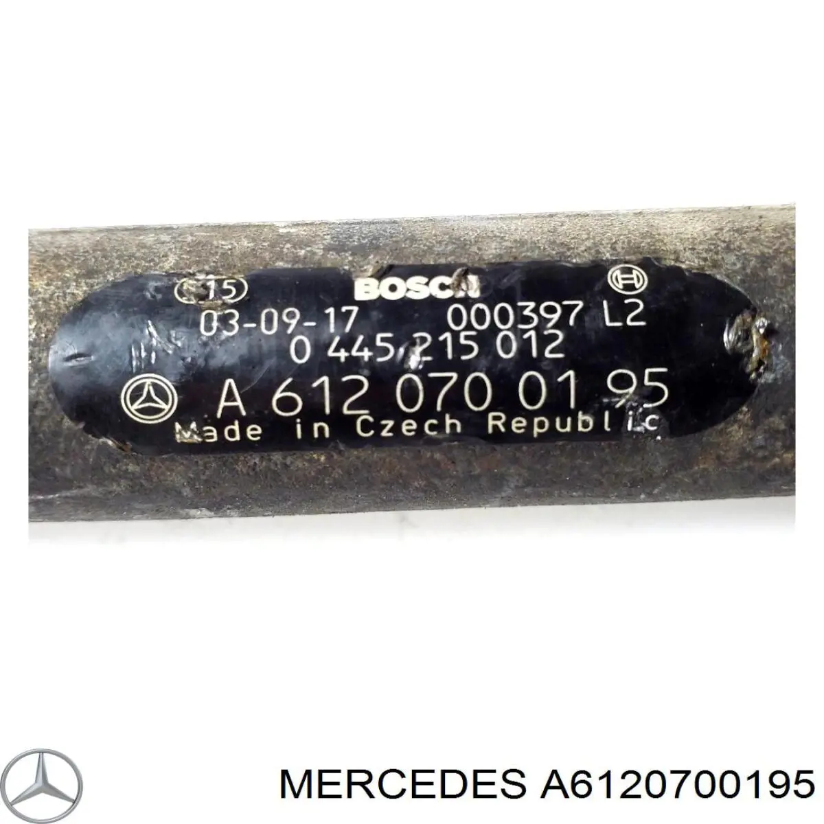 Rampa de combustible A6120700195 Mercedes