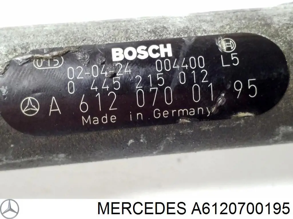 Rampa De Inyección Combustible Mercedes A6120700195