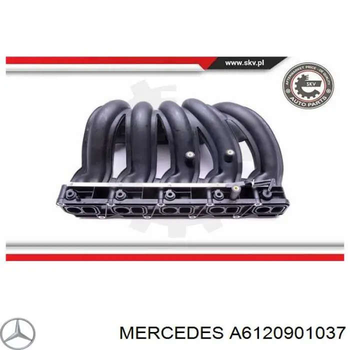 Comprar 612090193764 Mercedes Colector de admisión