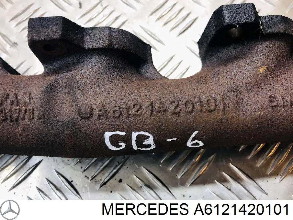 Colector de escape, sistema de escape Mercedes A6121420101 precio, desde 88,57 EUR