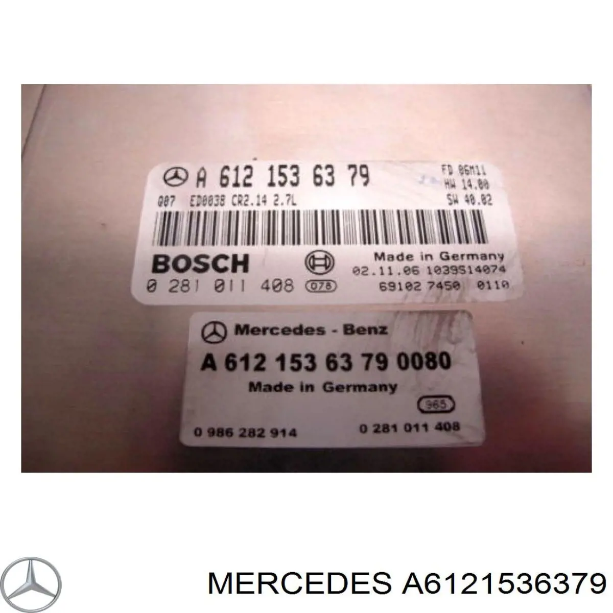 Comprar A6121536379 Mercedes ECU