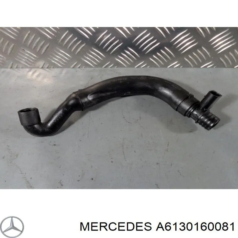A6130160081 Mercedes tubo de ventilacion del carter (separador de aceite)