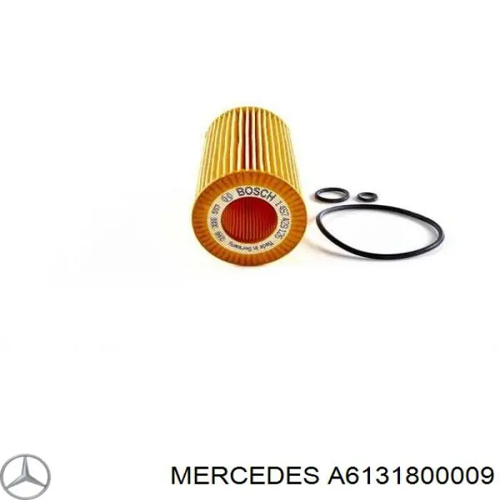 Filtro de aceite A6131800009 Mercedes