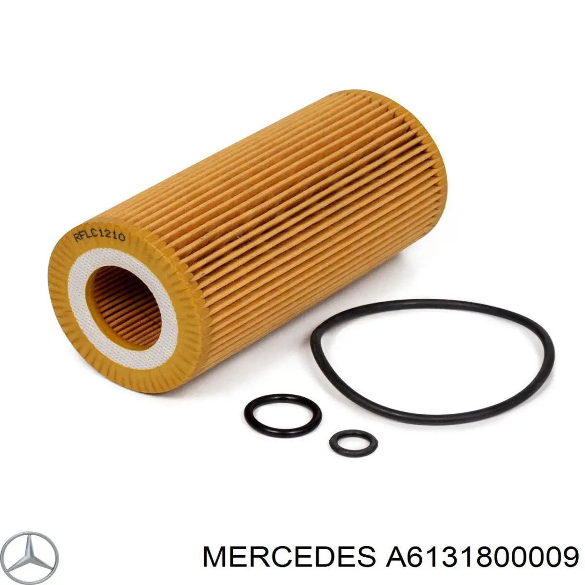 Filtro de aceite Mercedes A6131800009 precio, desde 7,43 EUR