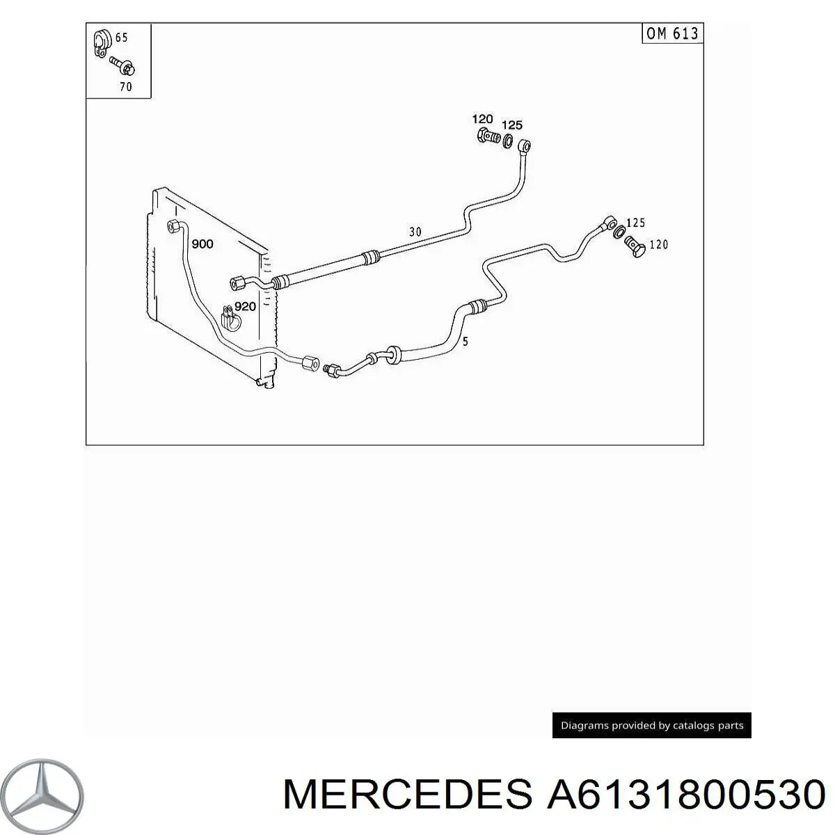 A6131800530 Mercedes