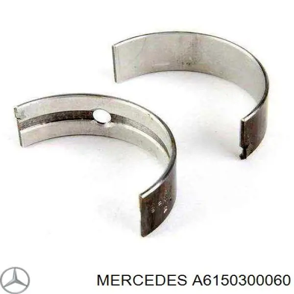 Cojinetes de biela, cota de reparación +0,25 mm para Mercedes 100 (631)