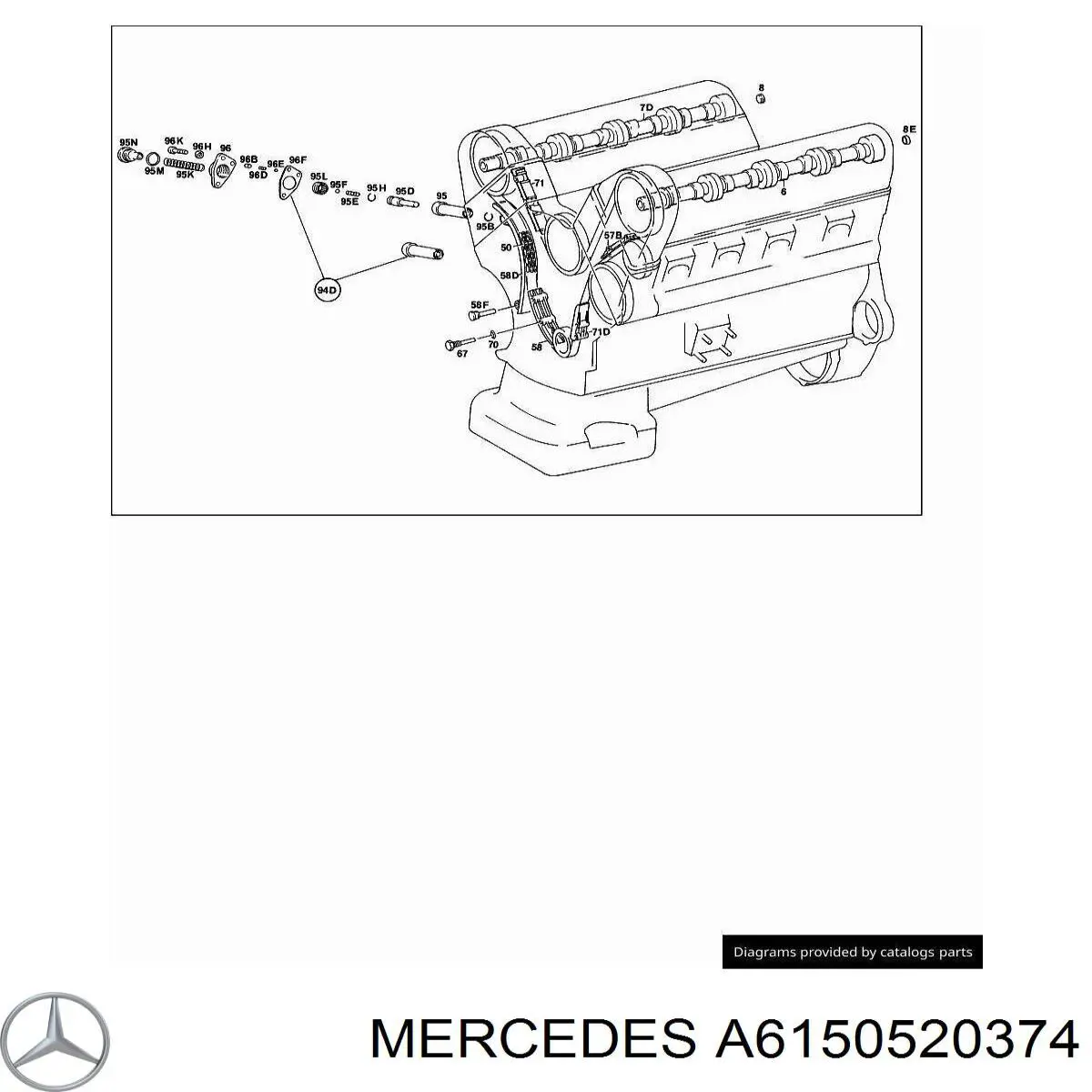 Comprar A6150520374 Mercedes 