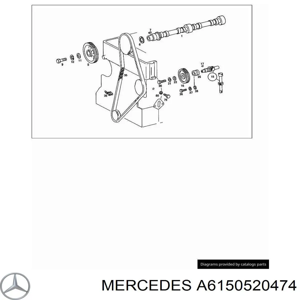  Mercedes A6150520474 precio, desde 33,61 EUR