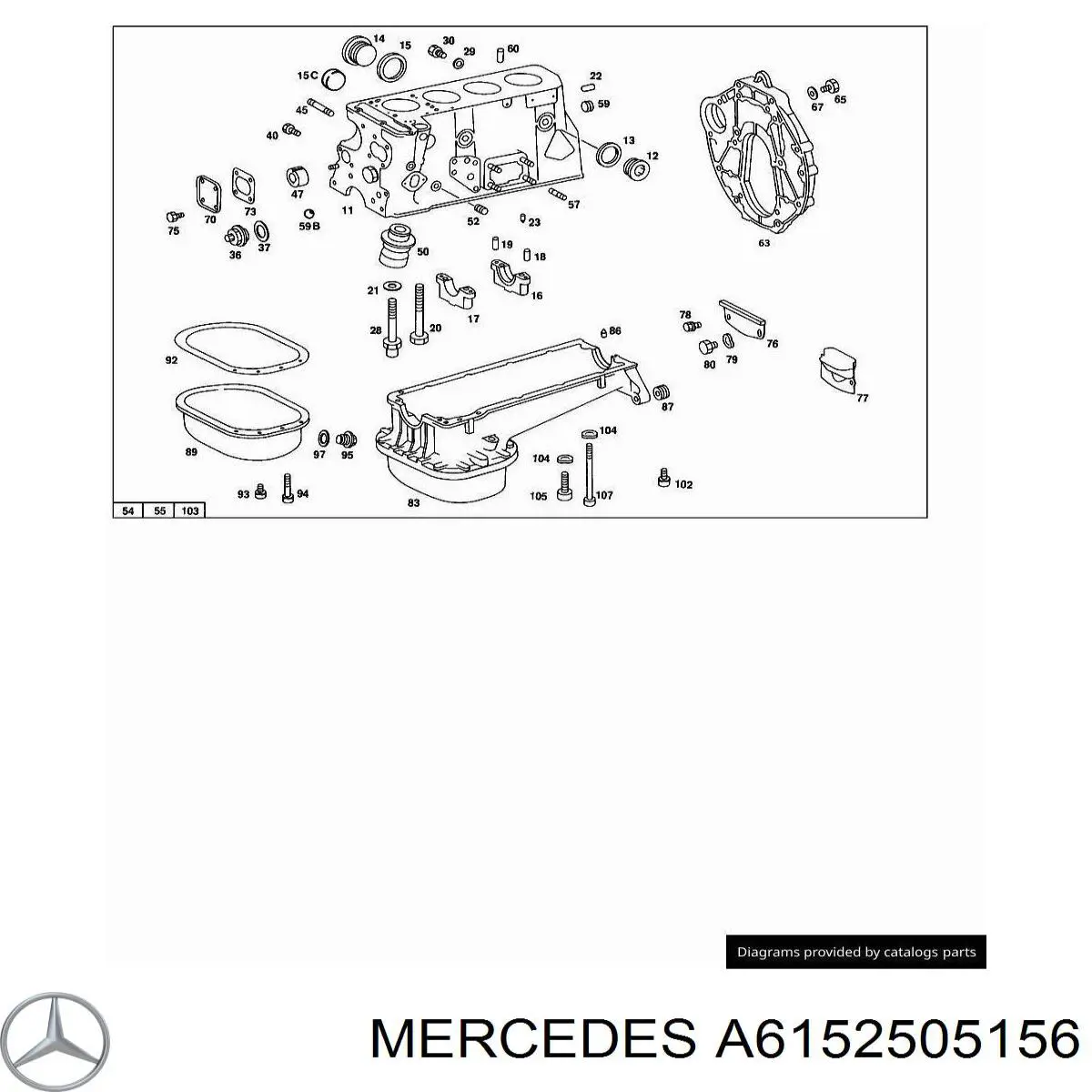 A6152505156 Mercedes