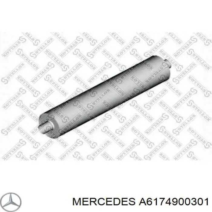 Comprar 50360 Dinex Silenciador central y trasero
