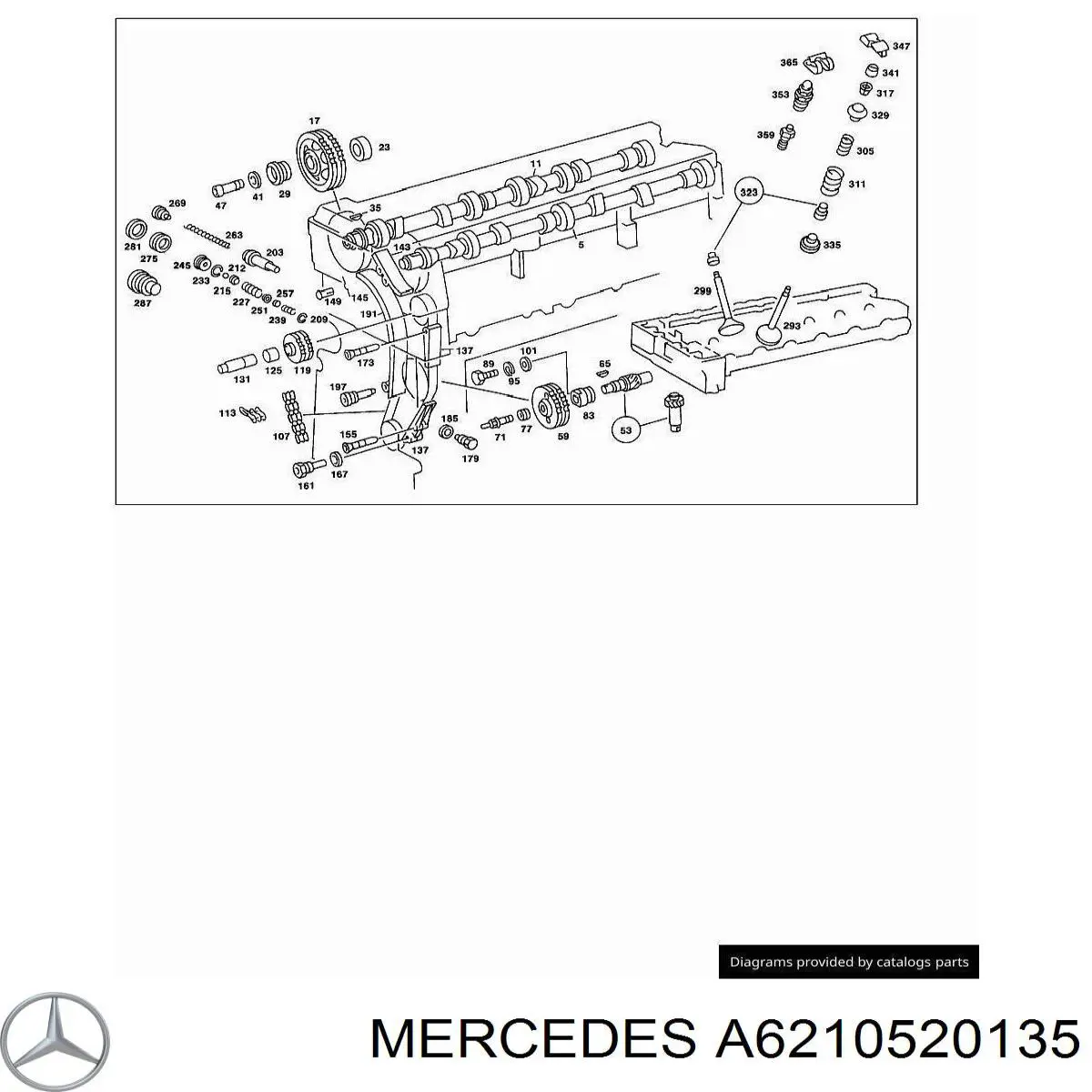  Mercedes A6210520135 precio, desde 7,20 EUR