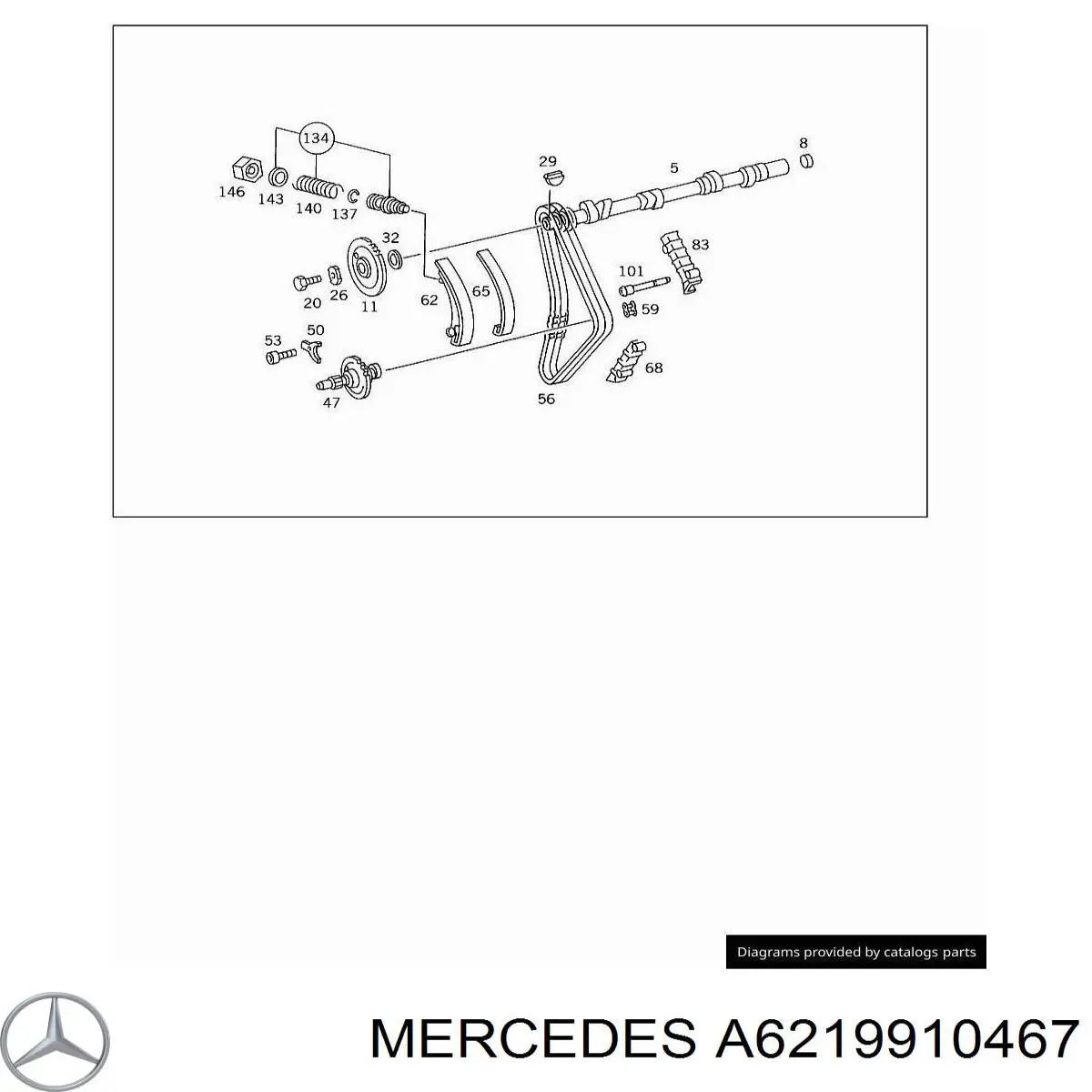 A6219910467 Mercedes